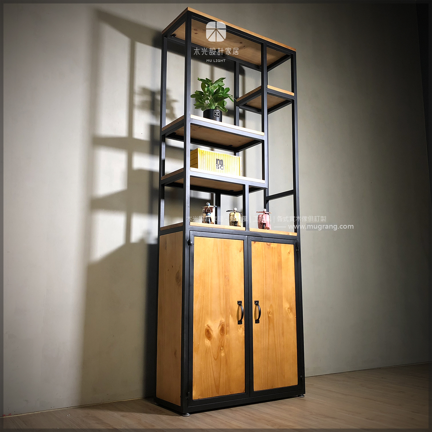 LOFT實木造型收納櫃架|可訂製