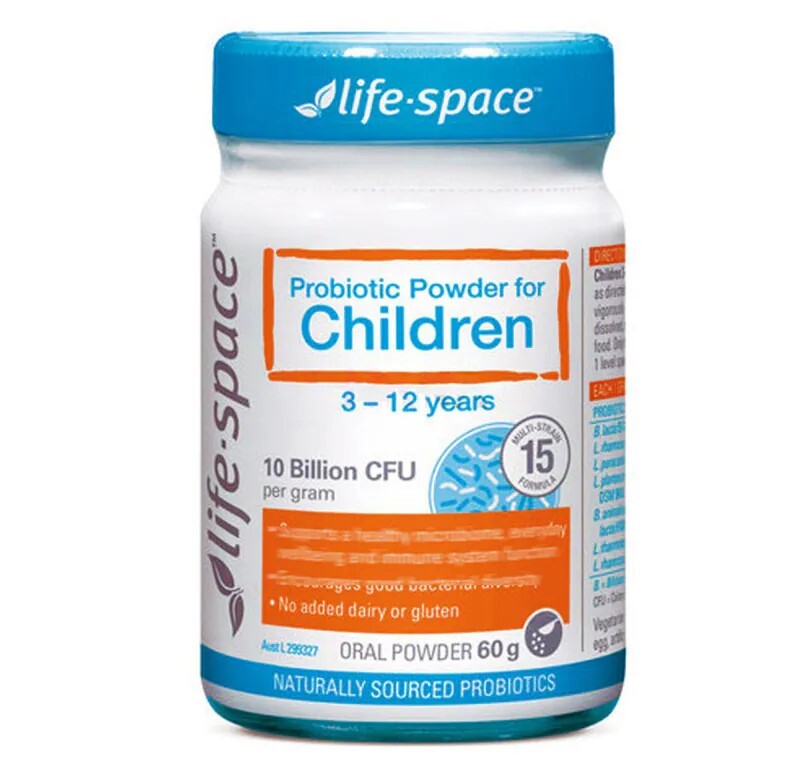 Life Space 兒童益生菌粉60g(3-12歲適用)(平行進口產品)