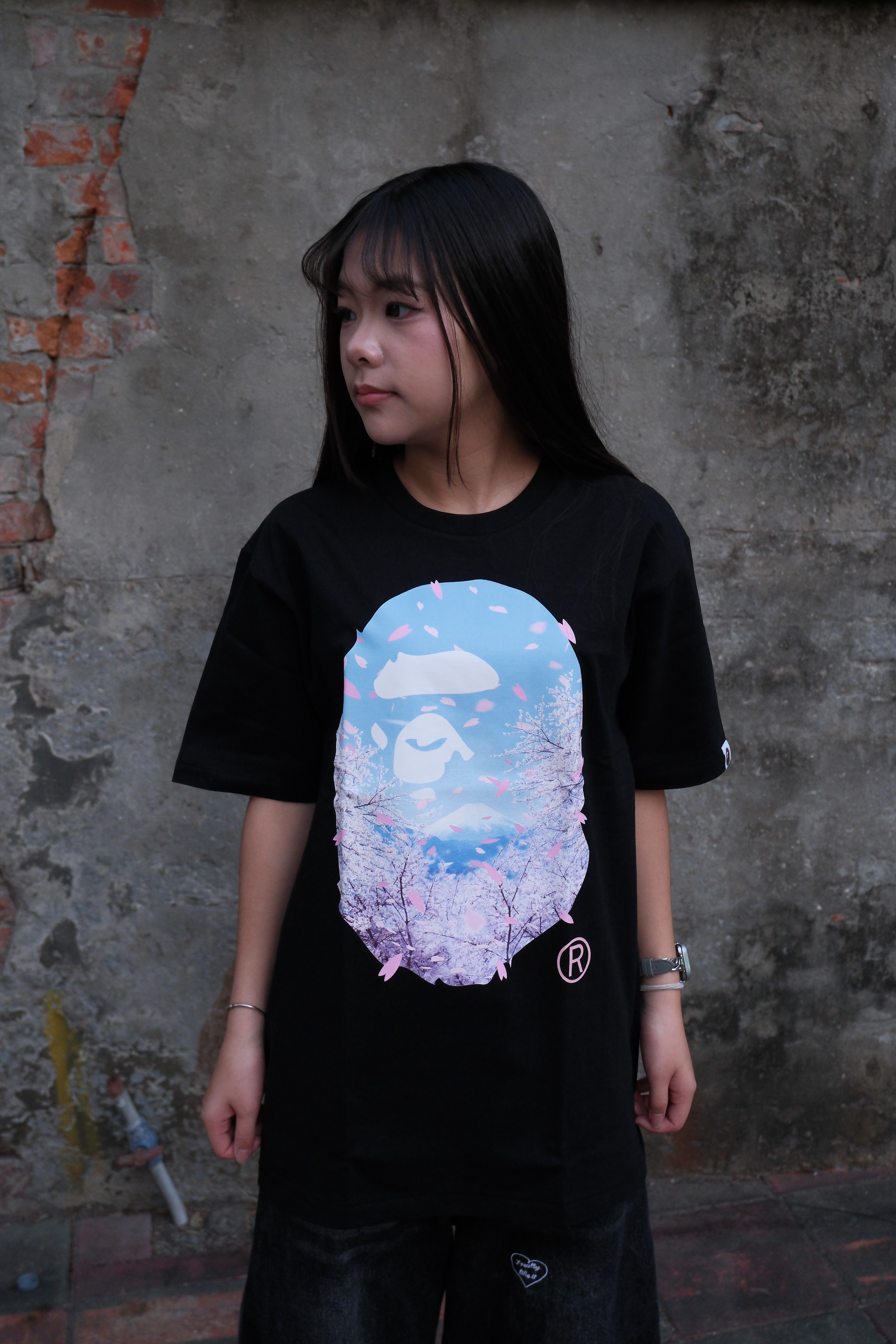 Bape SS26 櫻花系列 富士山 Sakura 大猿頭 短Tee 1M20110011