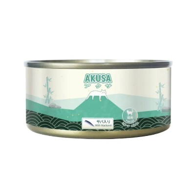 AKUSA 貓罐頭 主食罐．鯖魚肉醬156g