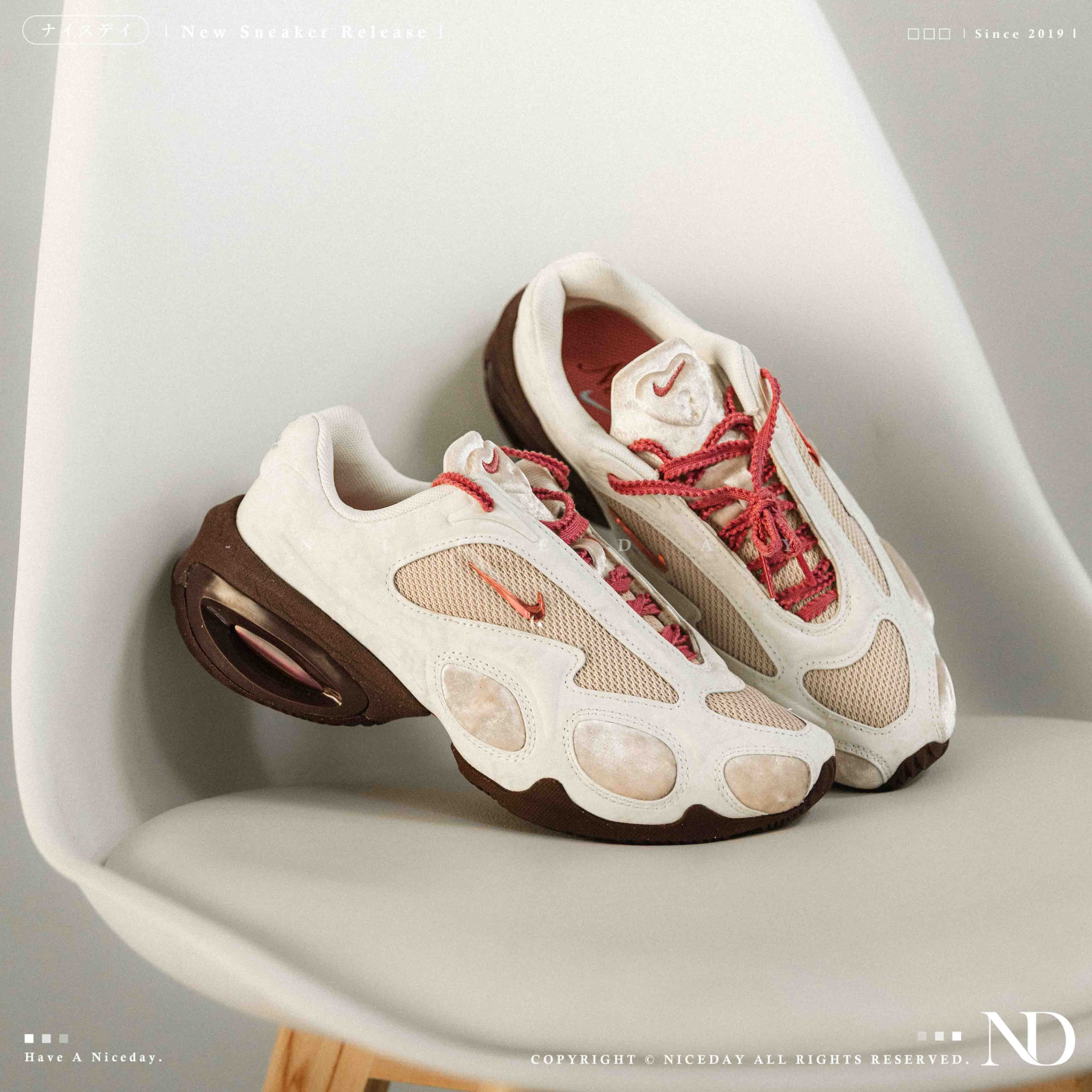 NICEDAY 代購 Nike Air Max Muse 情人節 粉色 愛心 粉色 奶油 白 IQ1152-666