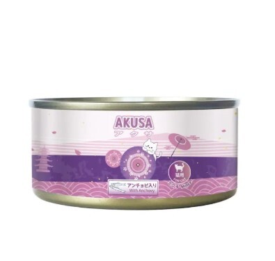 AKUSA 貓罐頭 主食罐．鯷魚肉醬156g