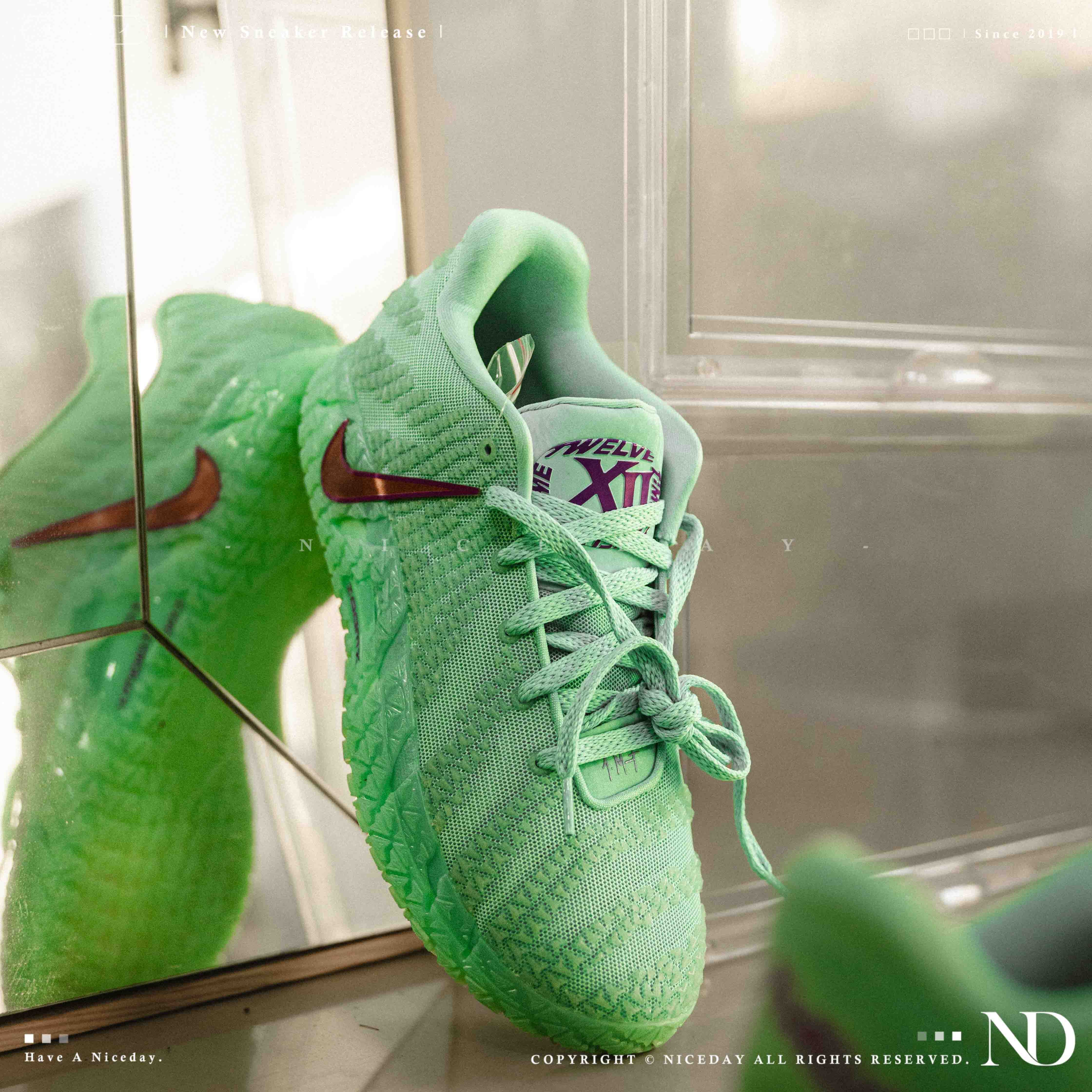 NICEDAY 代購 Nike Ja Morant 3 湖水綠 藍綠 蒂芬尼綠 綠 綠松石 自由女神 實戰 籃球鞋 IQ6754-300