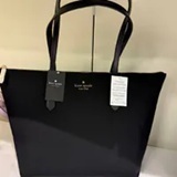 [S] KATE SPADE BLACK KC455 KITT KSNYL MEDIUM TOTE, 196021324093 (SKS1732)