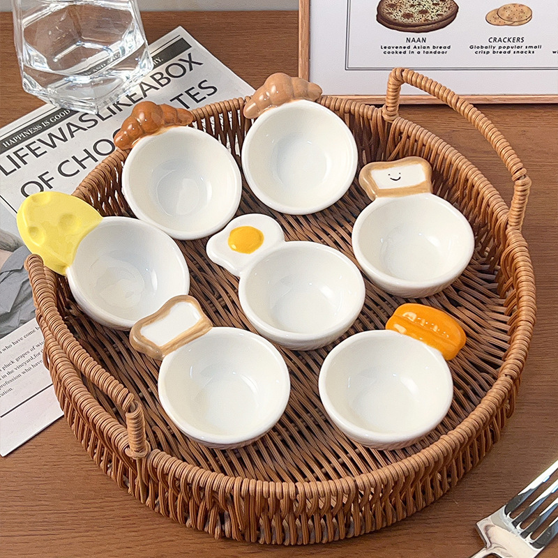 《6645》可愛食物造型醬料碟