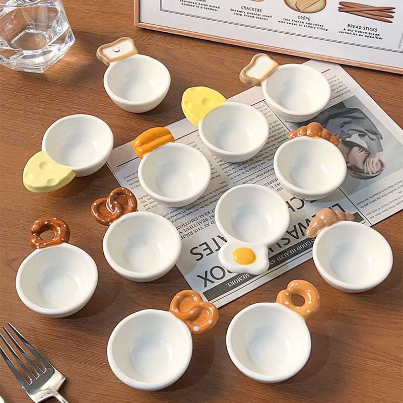 《6645》可愛食物造型醬料碟