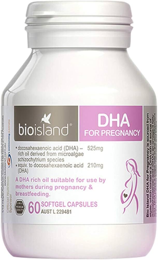 Bioisland孕婦DHA 60粒