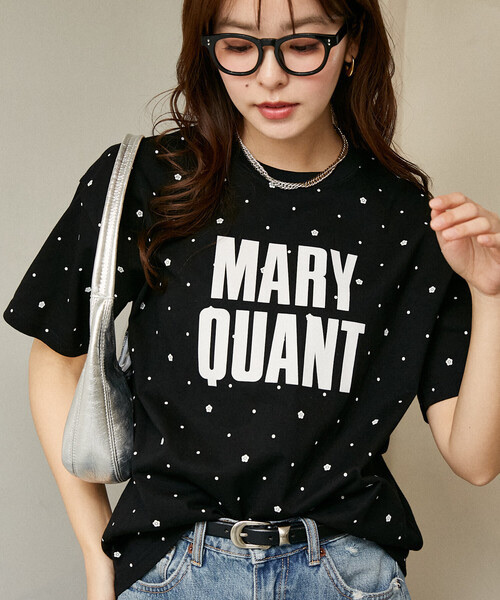 MARY QUANT × PUBLUX / Daisy and Dot Print T-Shirt