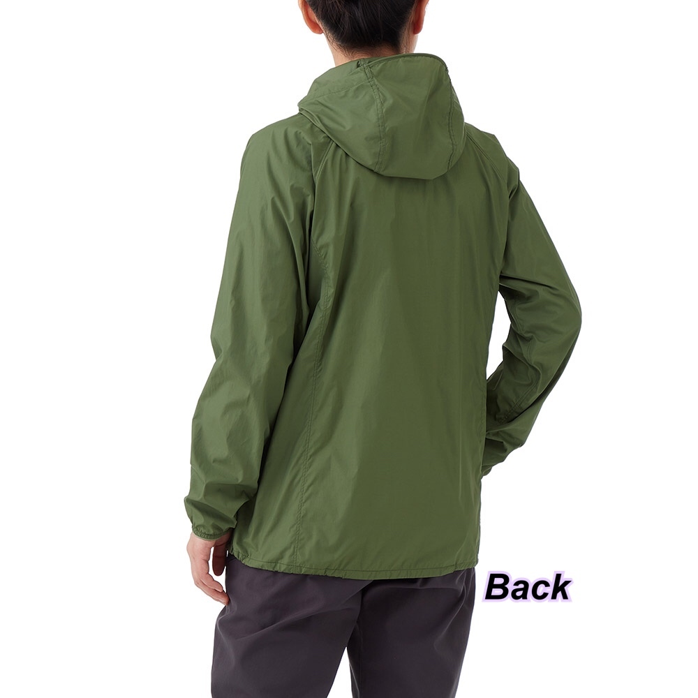 260318 mont bell 女裝 防風防水企領輕盈風褸 修身剪裁（有帽）/ 多色