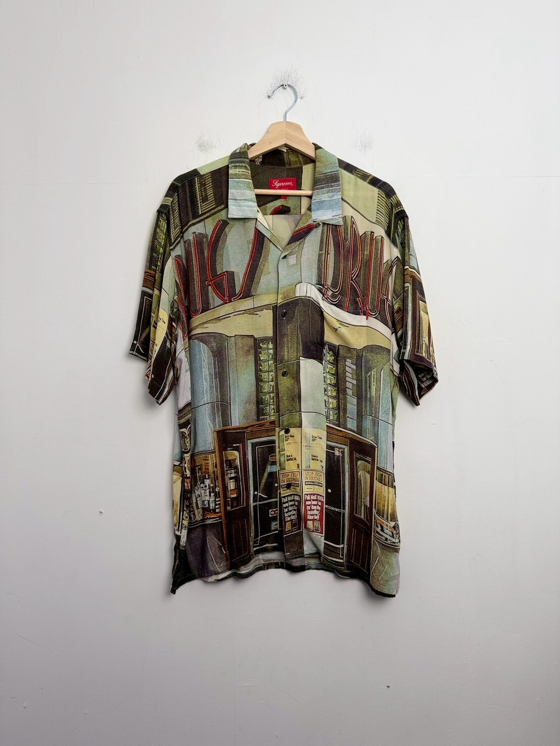 SUPREME Drugs Camicia in Rayon SIZE XL