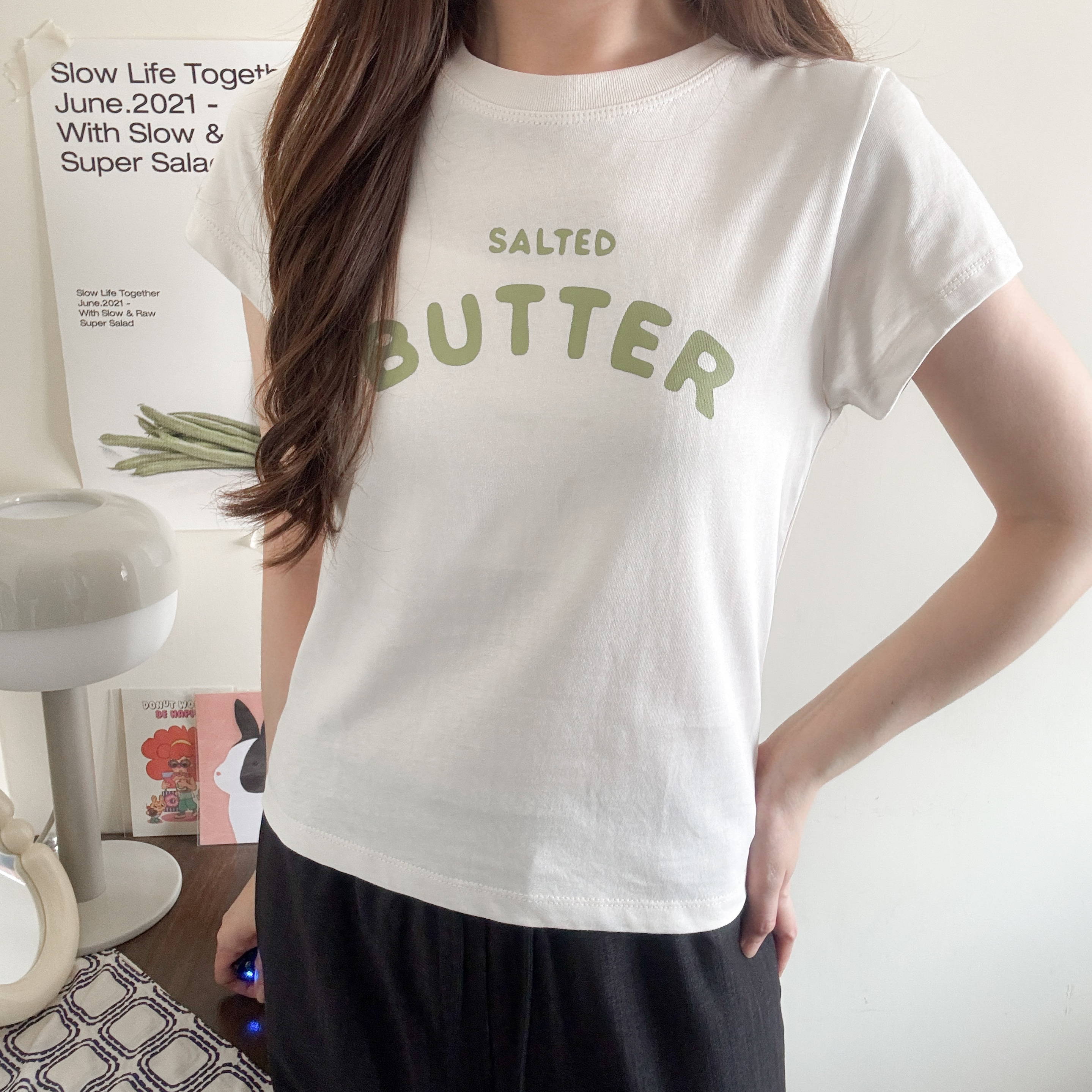 Salted butter棉tee