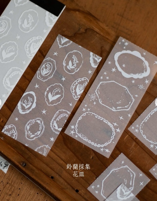 樂意Loi．花開的順序/鈴蘭採集 描圖紙便箋本 共三款