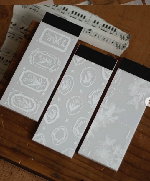 樂意Loi．花開的順序/鈴蘭採集 描圖紙便箋本 共三款