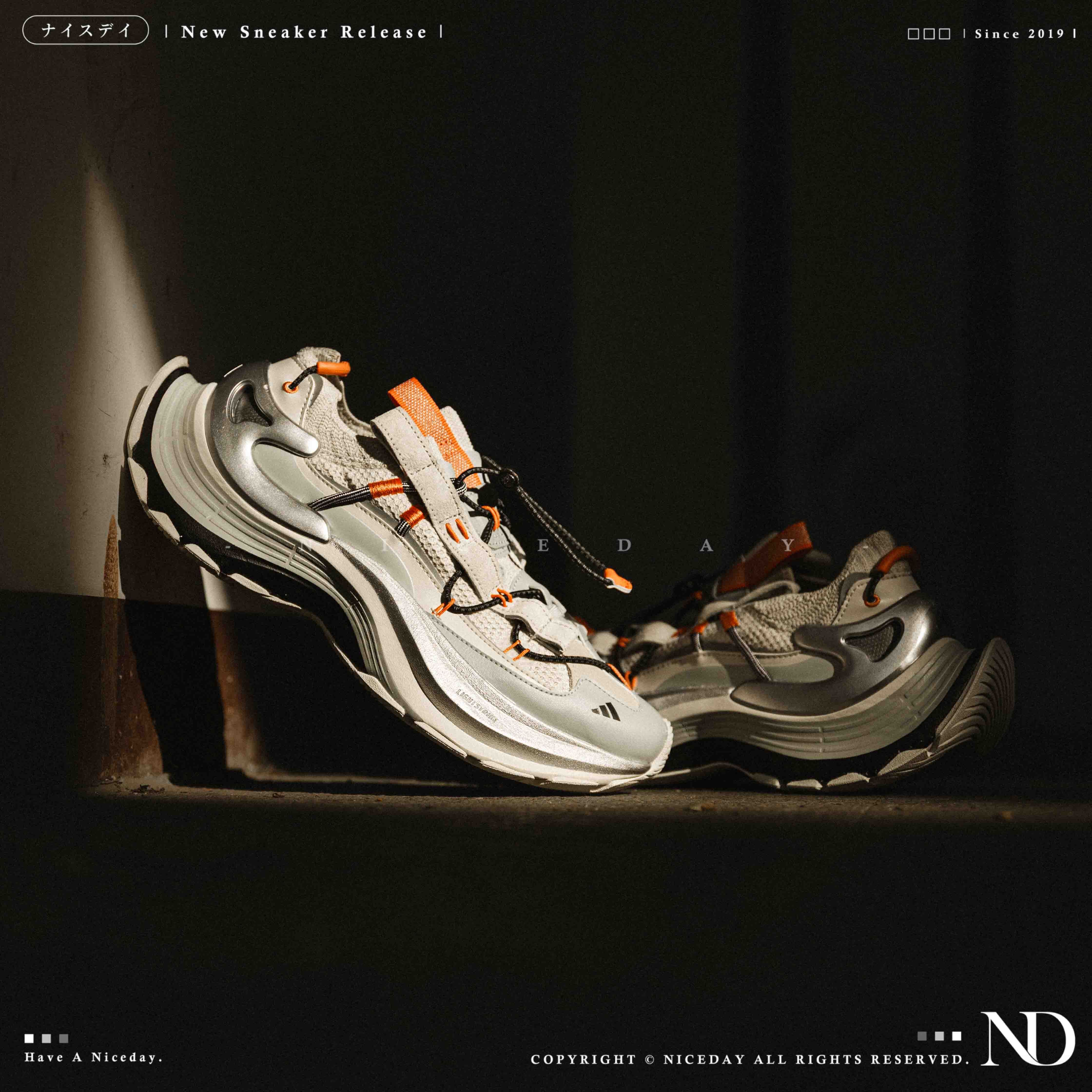 NICEDAY 代購 Adidas FOS XLG Speed Hike 米白 雙鞋帶 機甲 KK1932