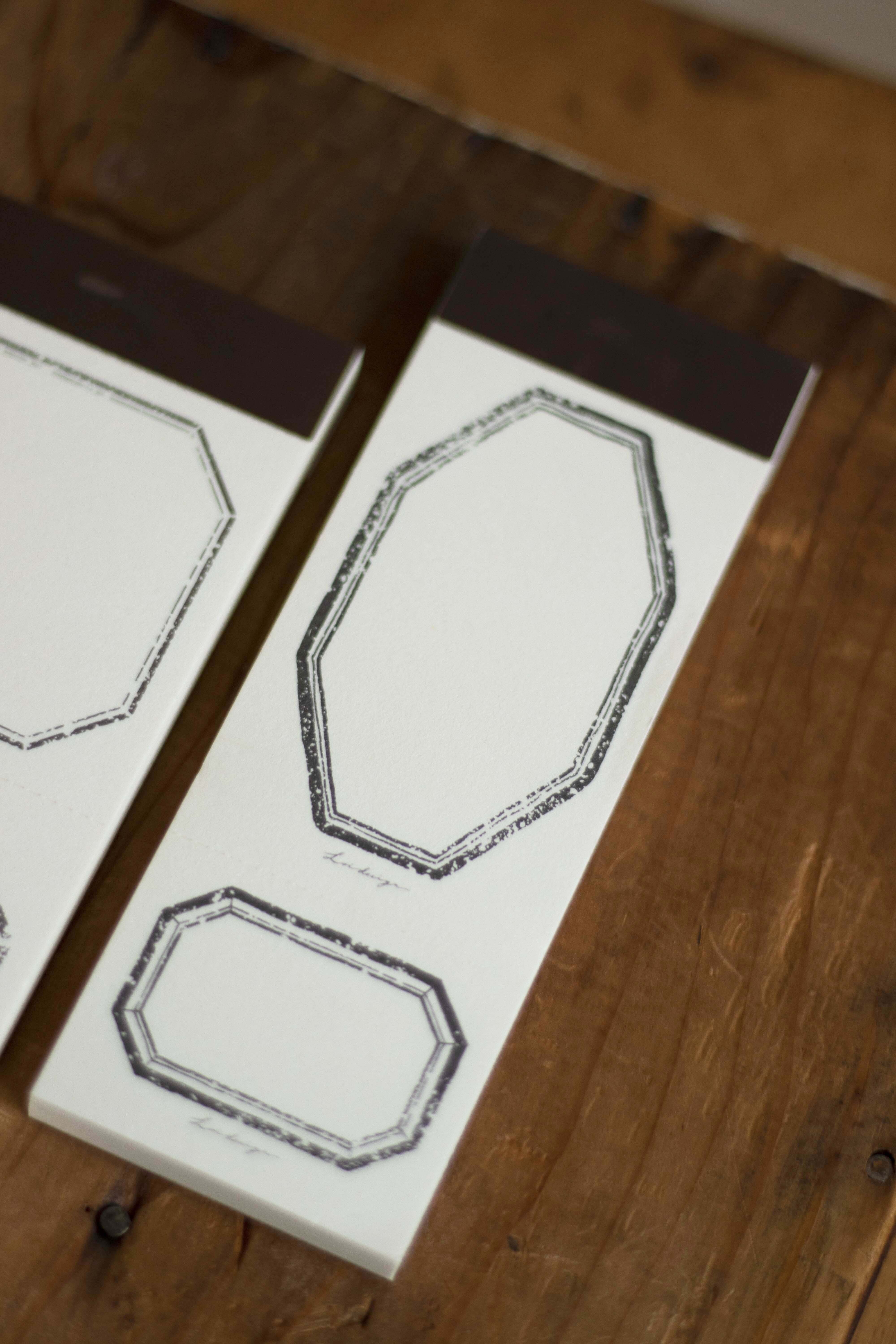 樂意Loi．復古框-灰色相框/木質相框 便箋本 <整本/綜合分裝>