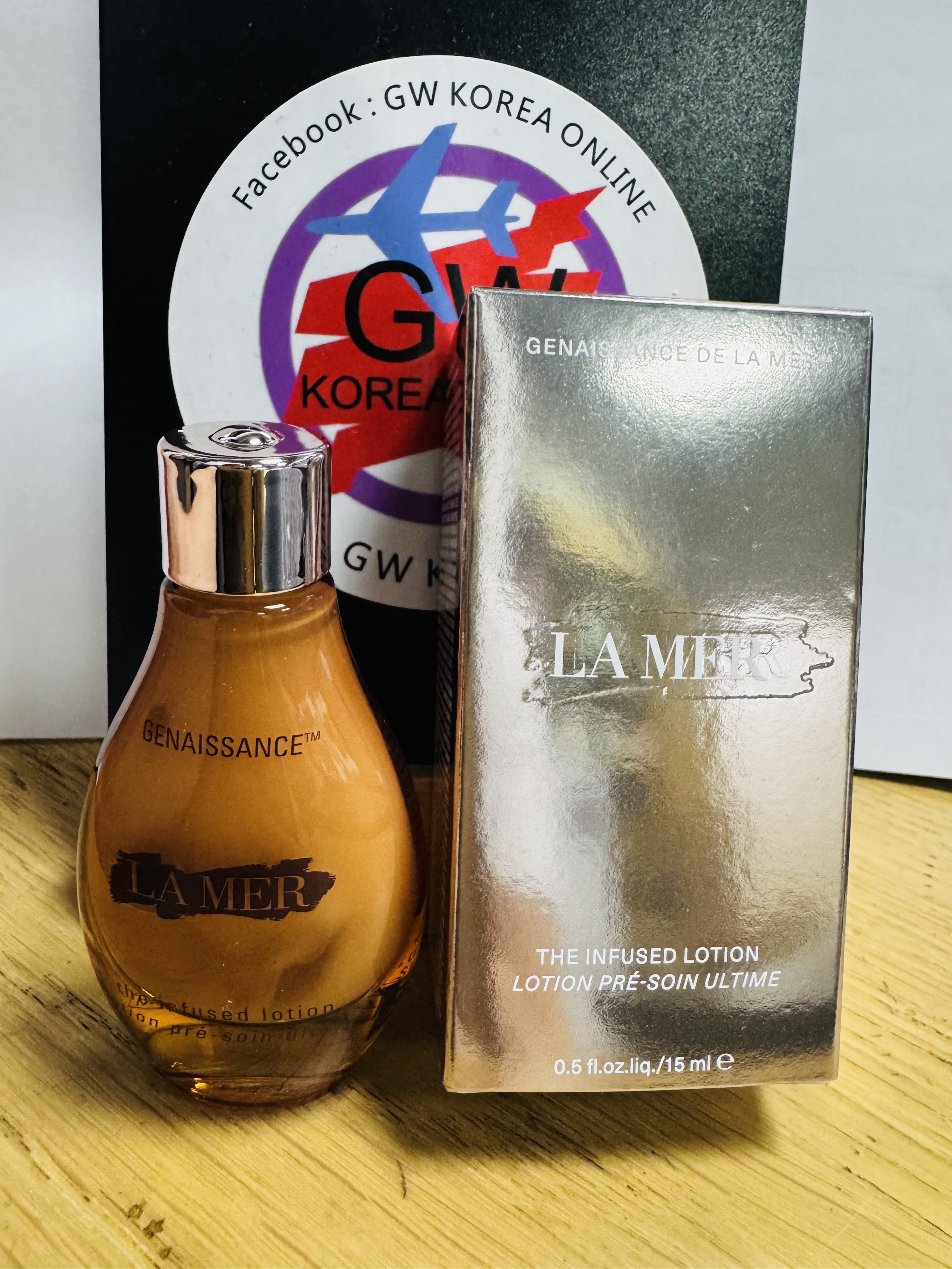 Lamer The Infused Lotion 鎏金煥膚修護液15ml**$198/1 ，2枝起$188