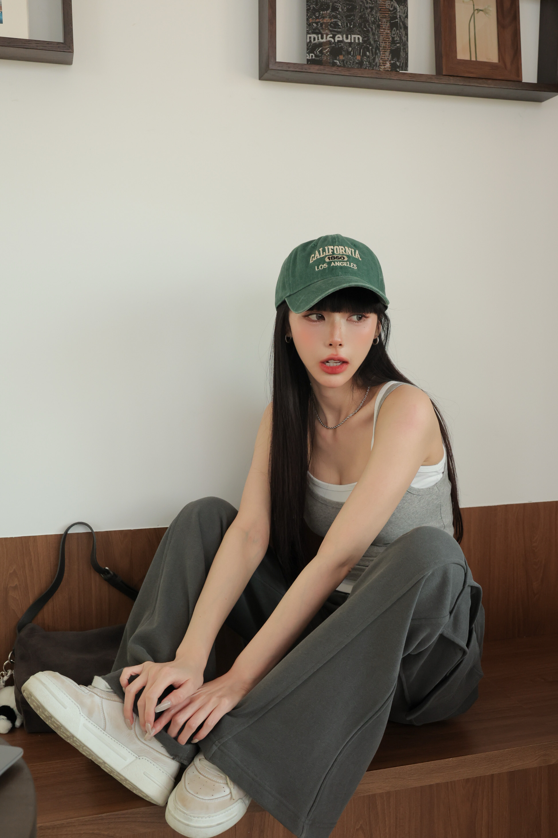 仿舊刺繡CALIFORNIA老帽 HA70