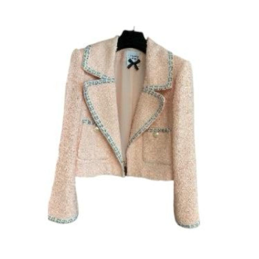 1EA0408-025 [EDWARD ACHOUR] Jacket Pink #100105/1005 (EU)