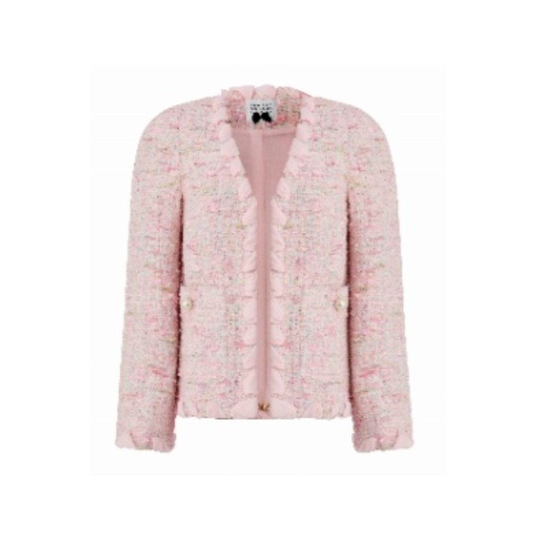 1EA0408-026 [EDWARD ACHOUR] Jacket Pink #100111/1010 (EU)