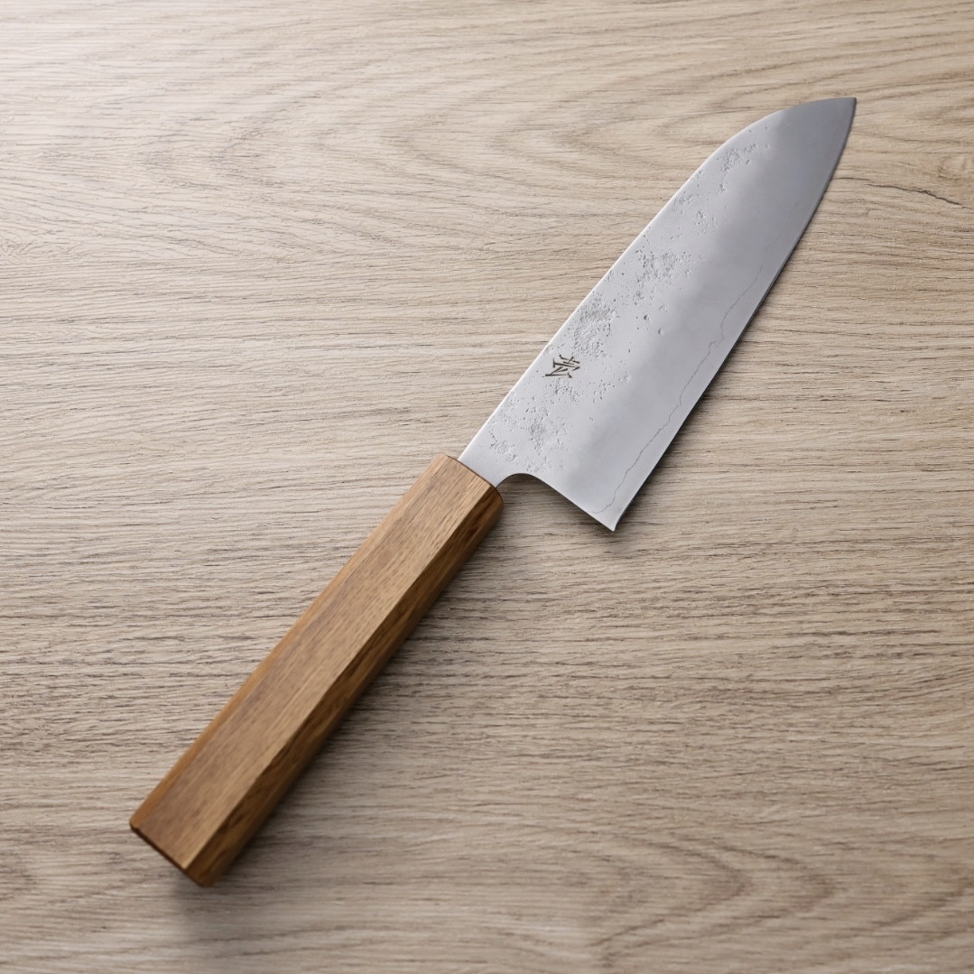 作SAKU 壱 三德 165mm 銀三鋼 梨地