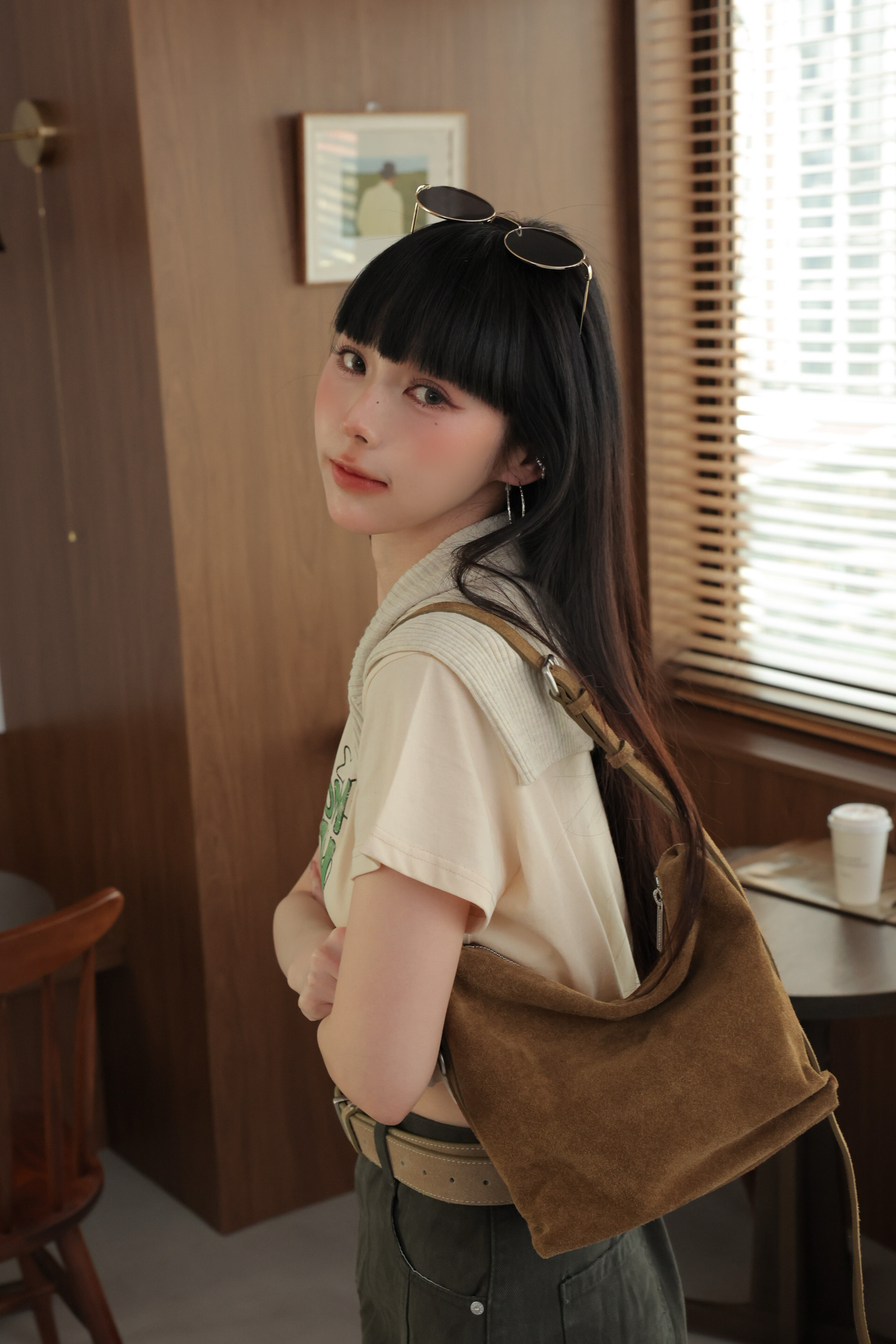 訂製MINI麂皮真皮兩用小包 HA72