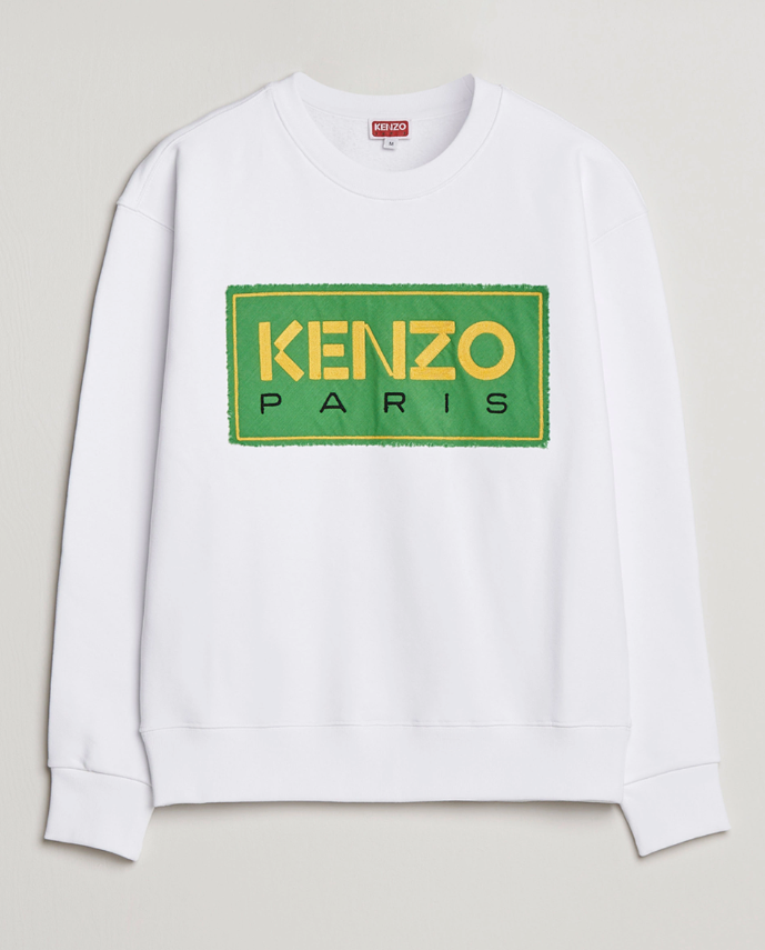 [S] KENZO PARIS CLASSIC SWEATSHIRT,WHITE, PFD55SW4474ME-01 (SK219)