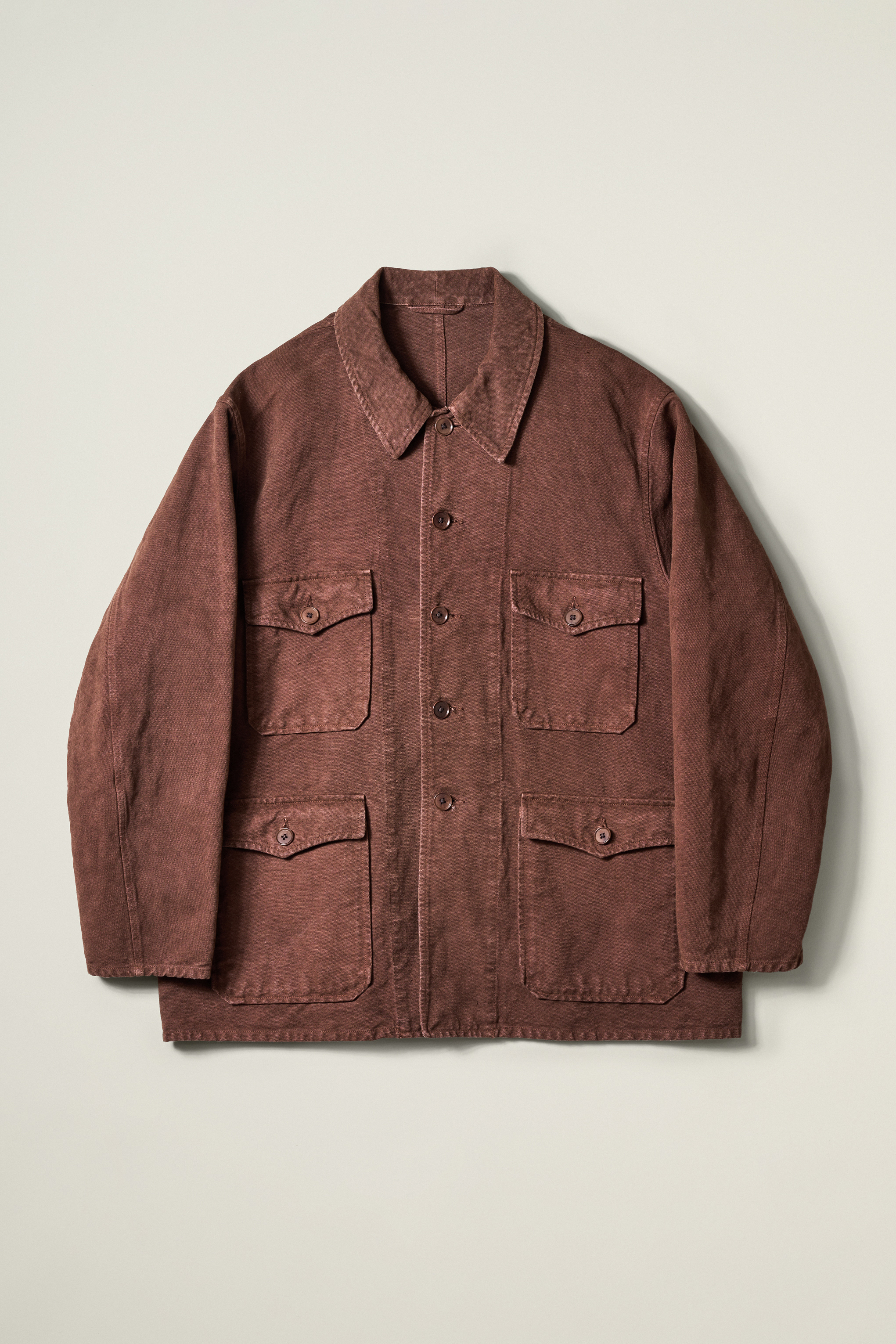 KAPTAIN SUNSHINE COTTON HEMP HUNT JACKET