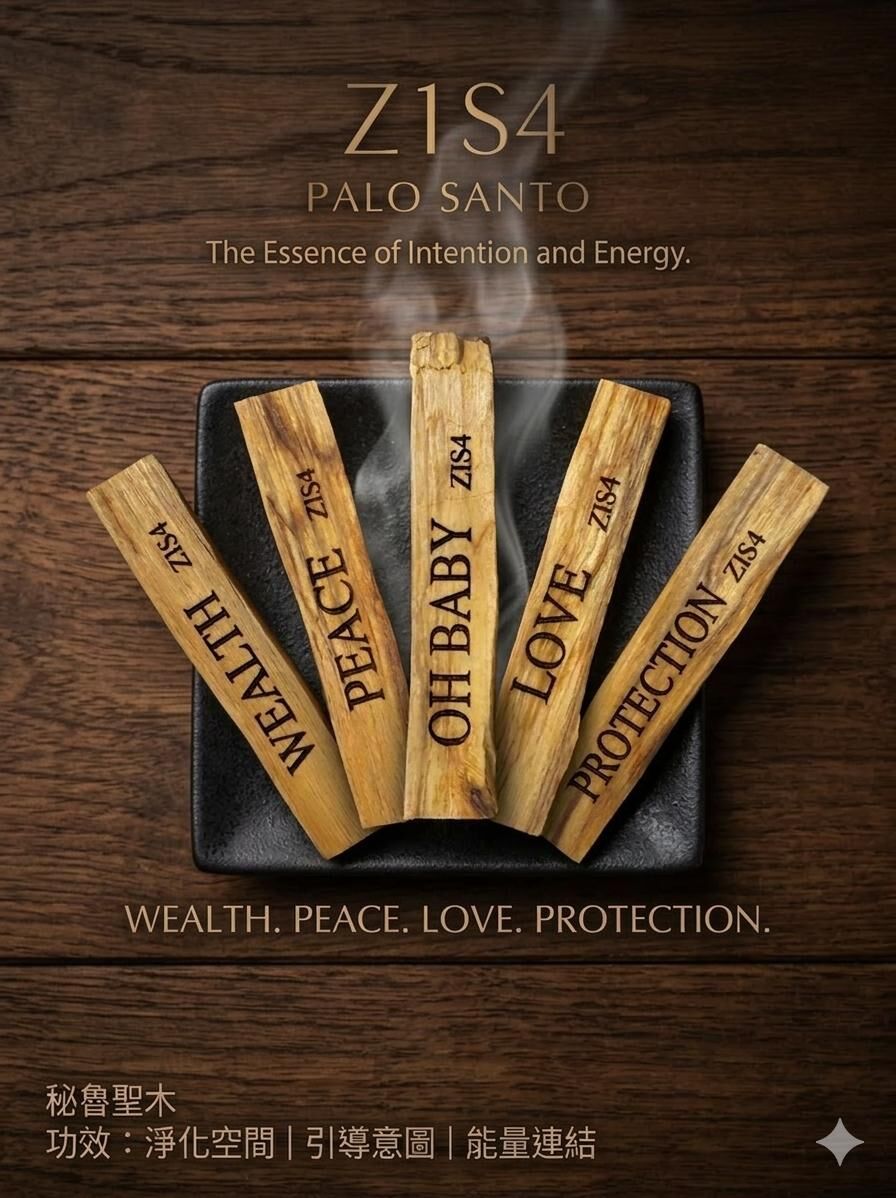 WU003 S級高樹脂秘魯聖木套裝60G 隨包附送・神木香塔 5 粒