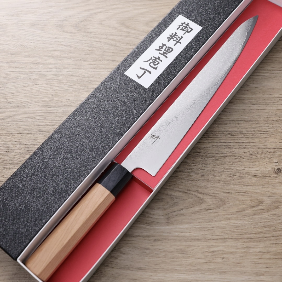 作SAKU 研 筋引 240mm VG10鋼 大馬士革