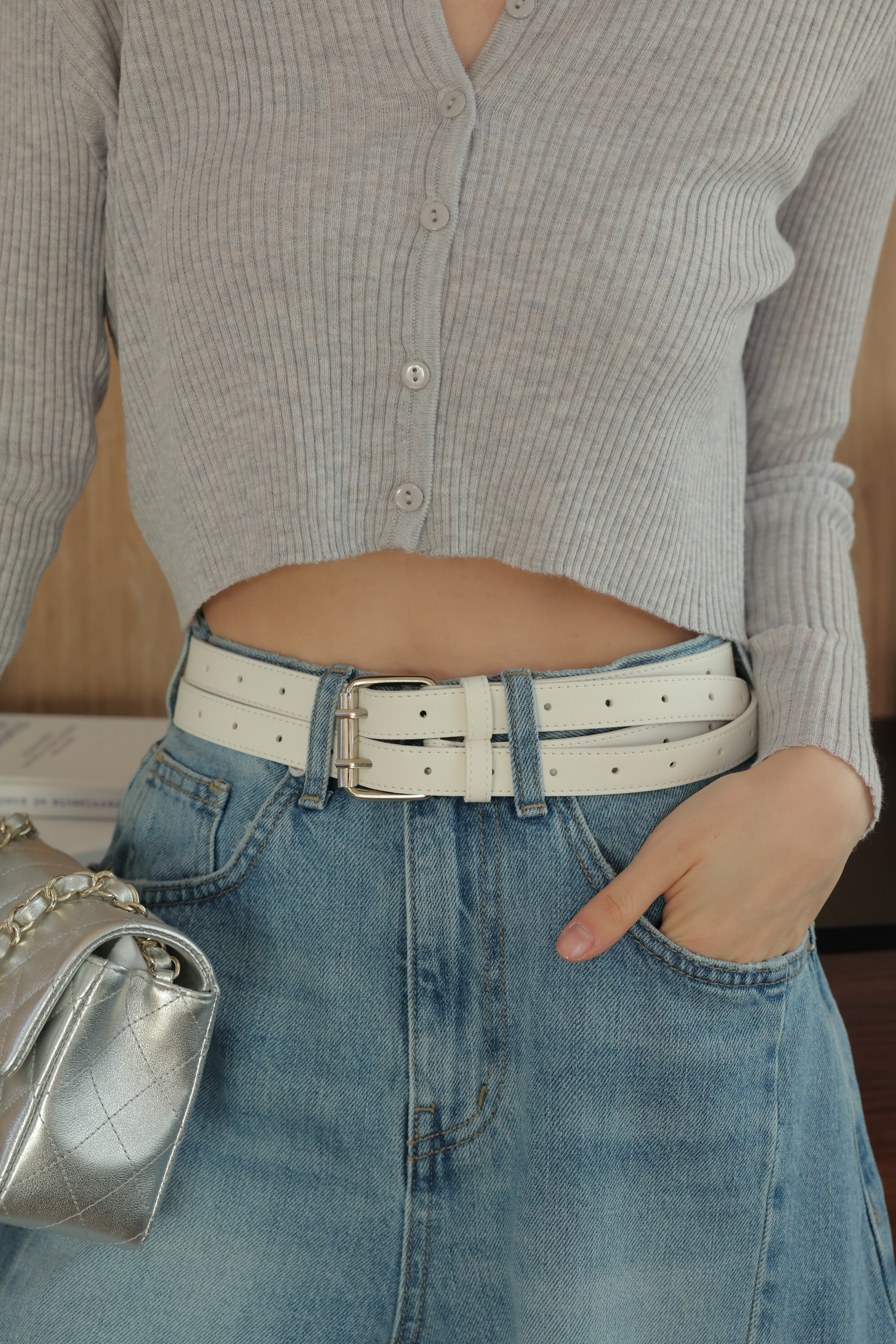 歐膩人手一條時髦雙頭皮帶 HA98