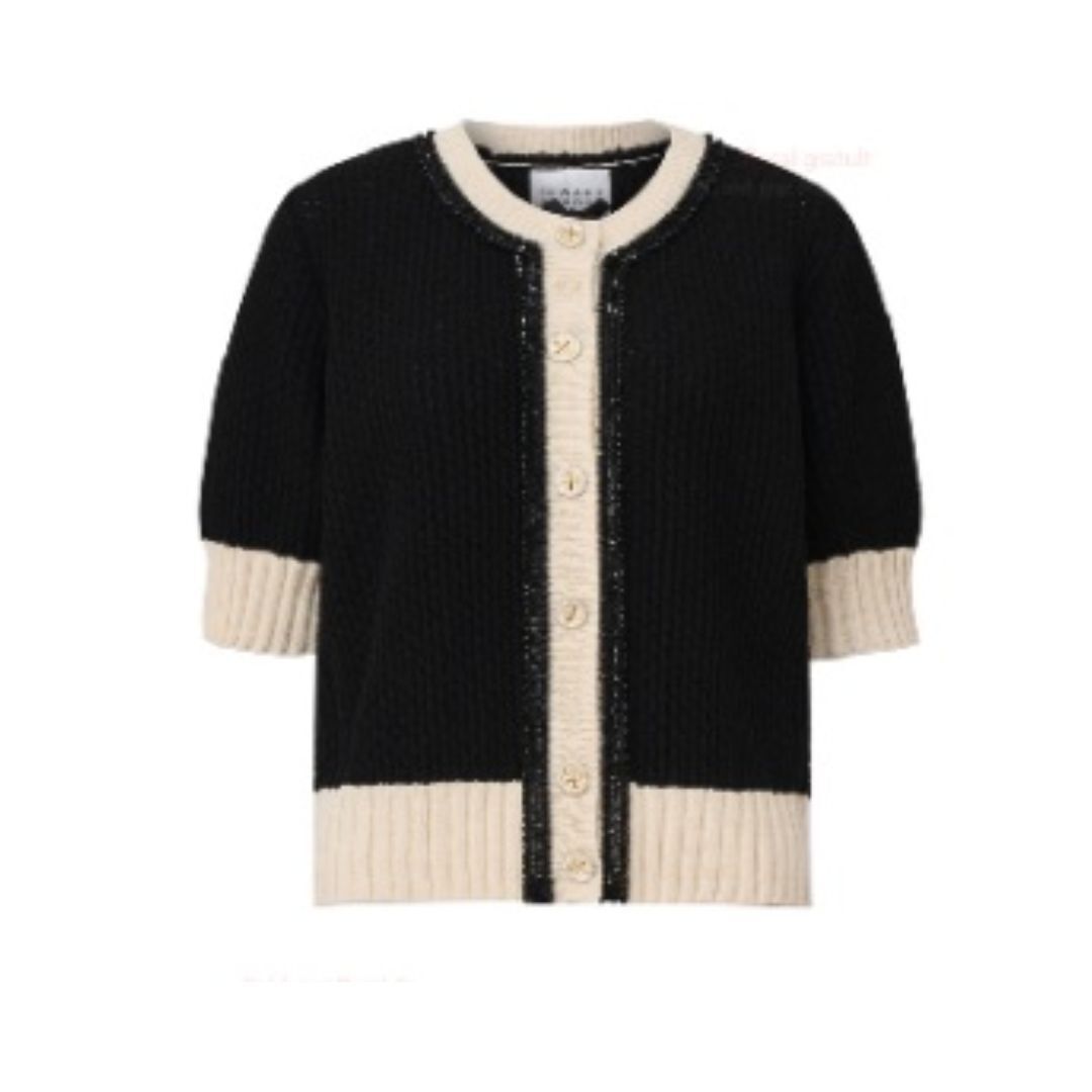 1EA0408-037 [EDWARD ACHOUR] Cardigan Black #101516/1095 (EU)