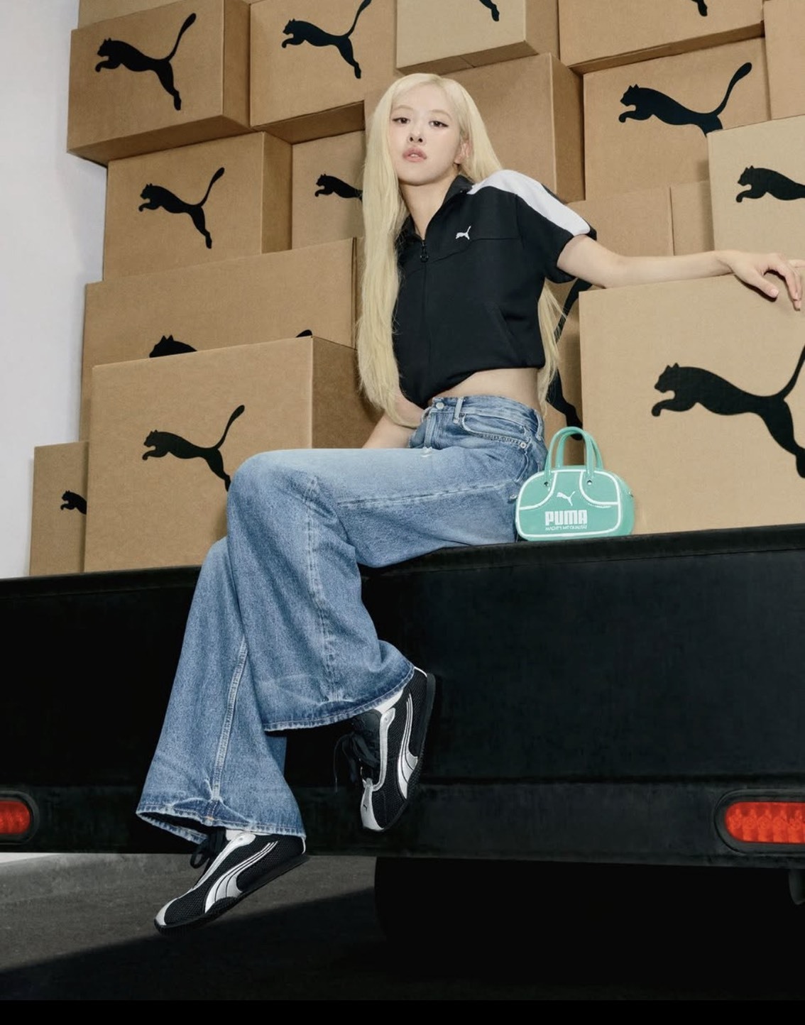 <女神同款💞>Puma H-street OG "Black Silver"