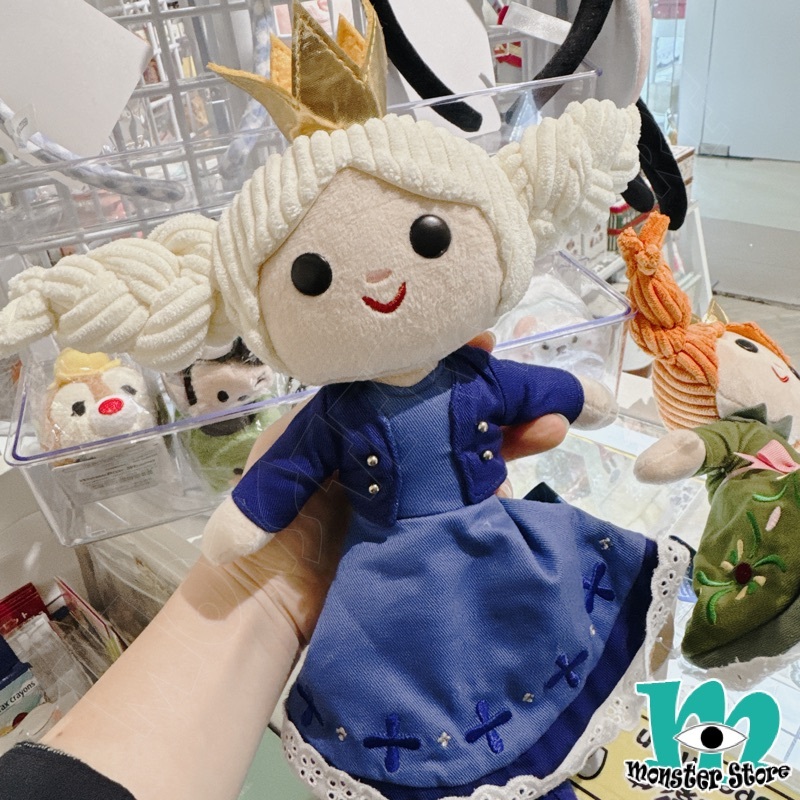 愛莎安娜對裝毛公仔