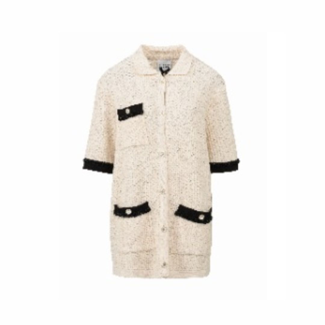 1EA0408-042 [EDWARD ACHOUR] Cardigan Beige #101515/1095 (EU)