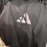 [S] ADIDAS BLACK W FEM BL HOODIE, KD4740-BLACK (SAD307)