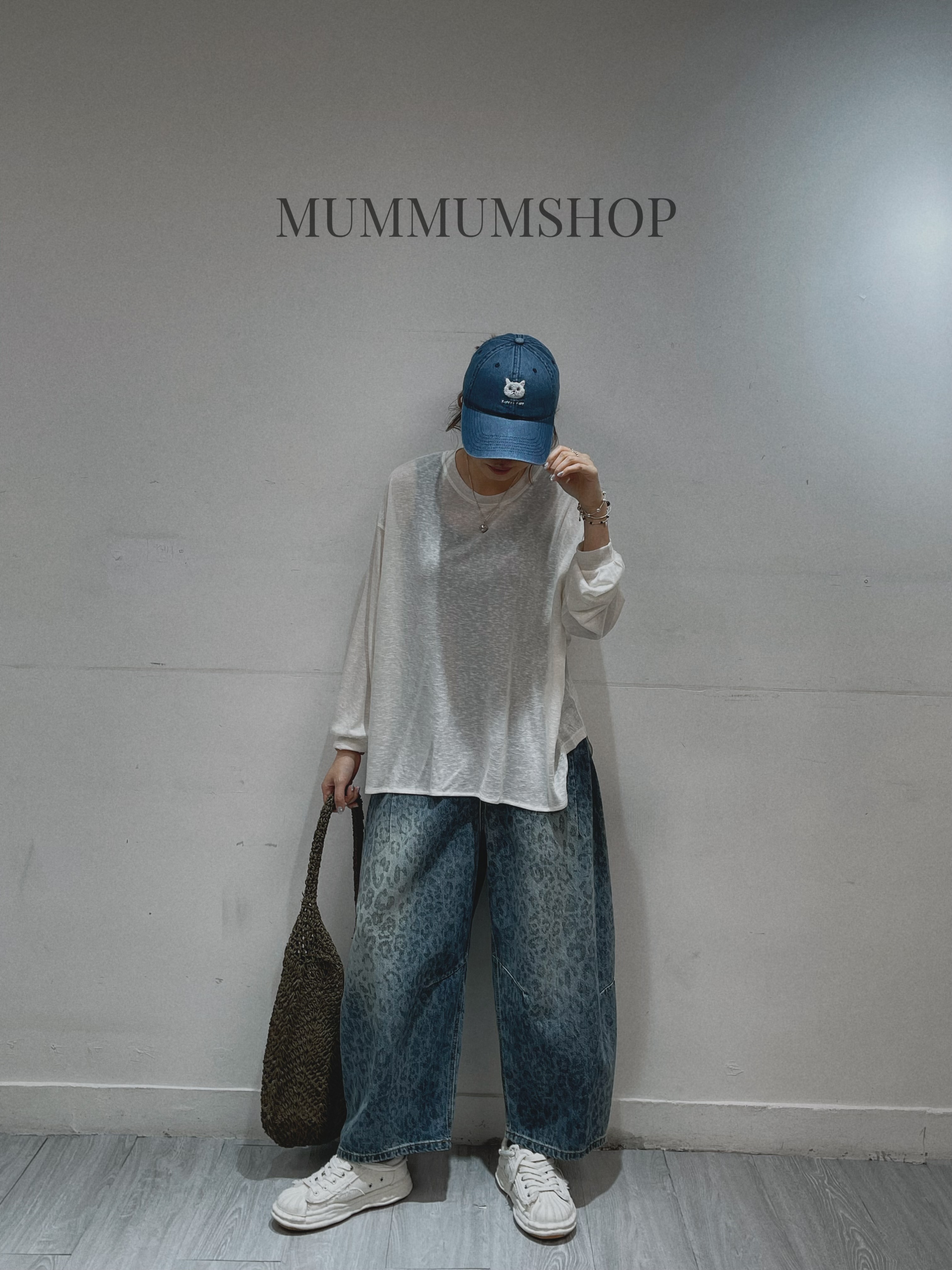 0213193a/簡約日常款圓領薄款長袖　56/56/26-28