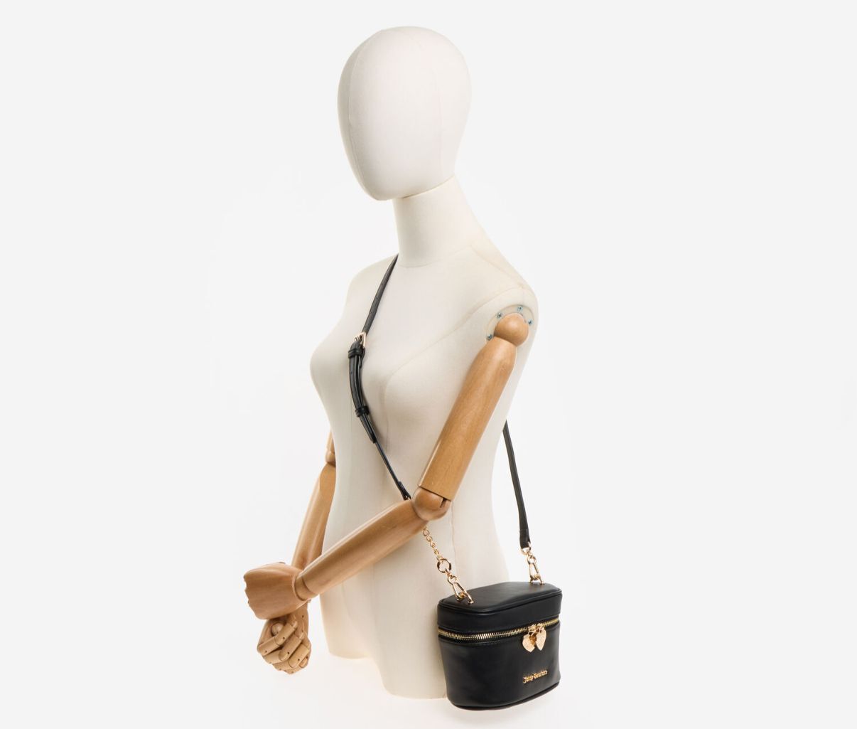 英國代購 (獨立訂單)-JUICY COUTURE Black Grace Mini Box Bag