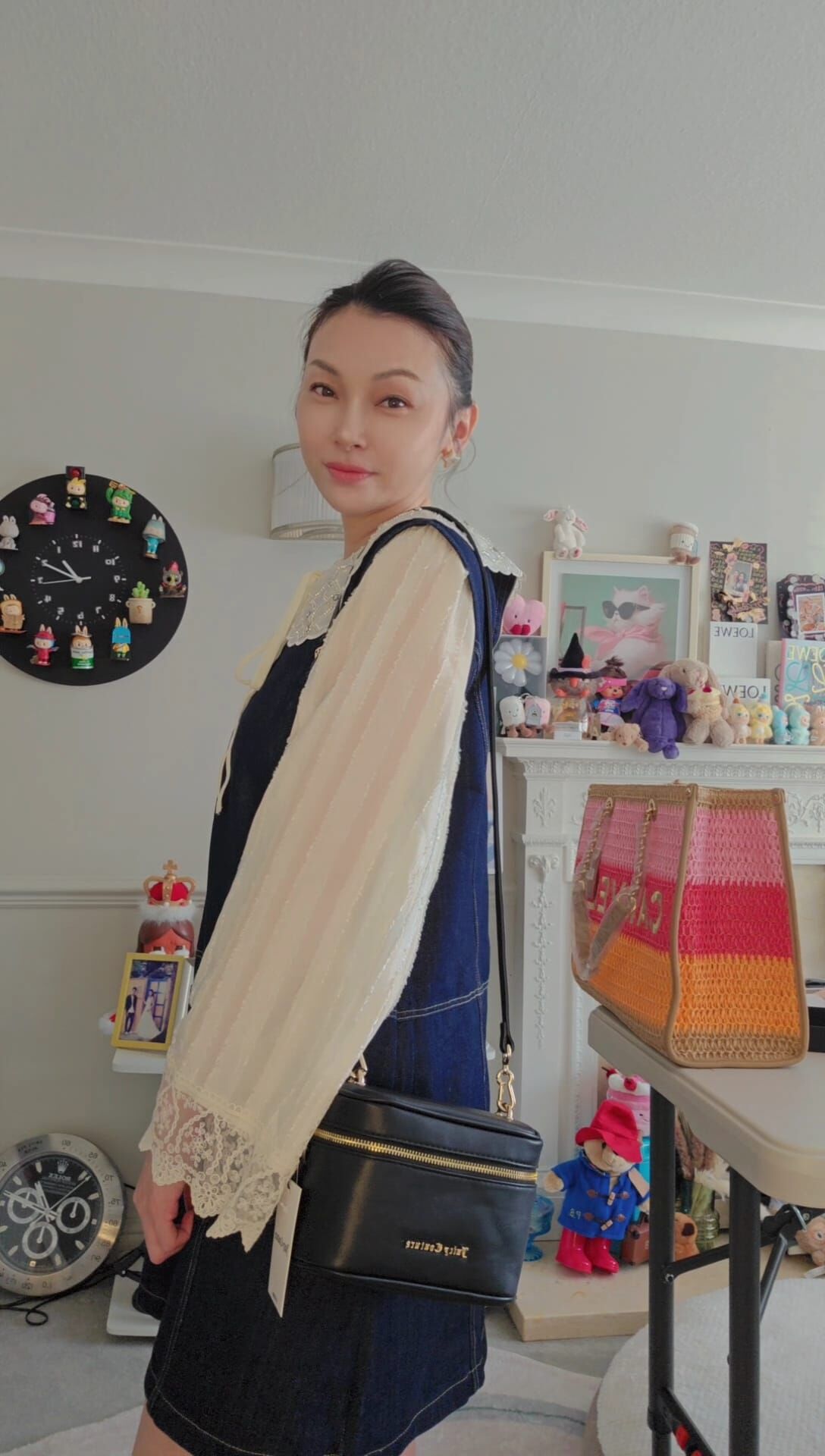 英國代購 (獨立訂單)-JUICY COUTURE Black Grace Mini Box Bag