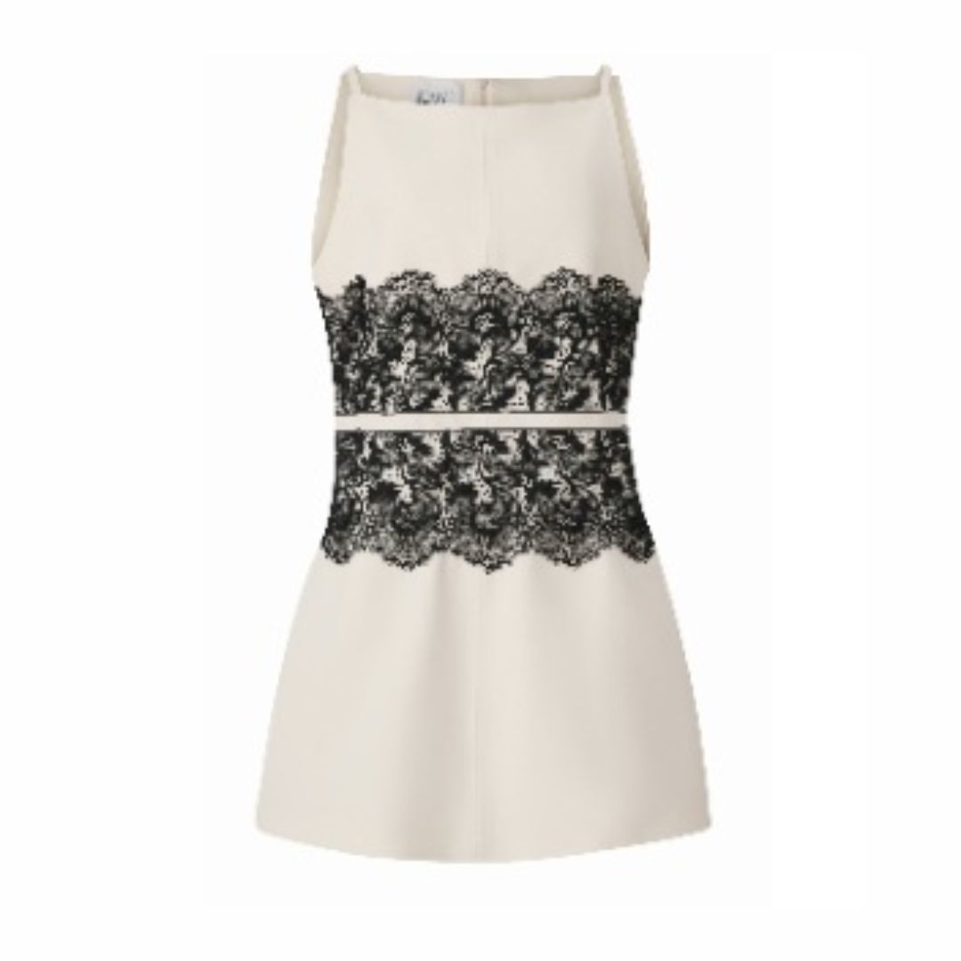 1EA0408-055 [EDWARD ACHOUR] Dress White #100417/1072 (EU)