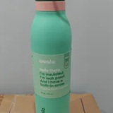 [S] OWALA SCREAM GREEN FREESIP TWIST STAINLESS STEEL, 24 OZ, 840467303692 (SO36)