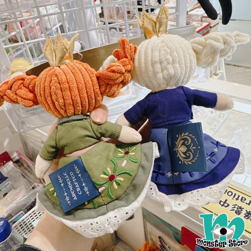 愛莎安娜對裝公仔吊飾