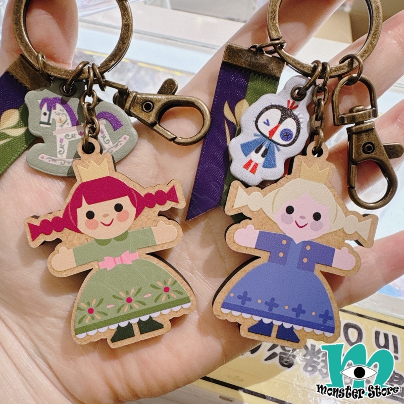 愛莎安娜對裝匙扣