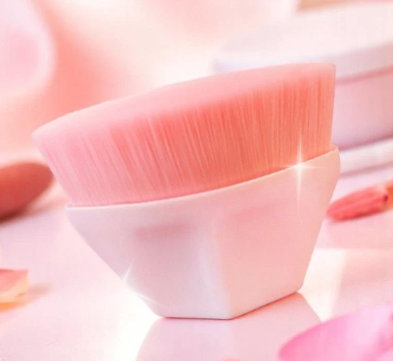 OR260318-R45-Orora Pink Foundation Brush 粉紅粉底液掃