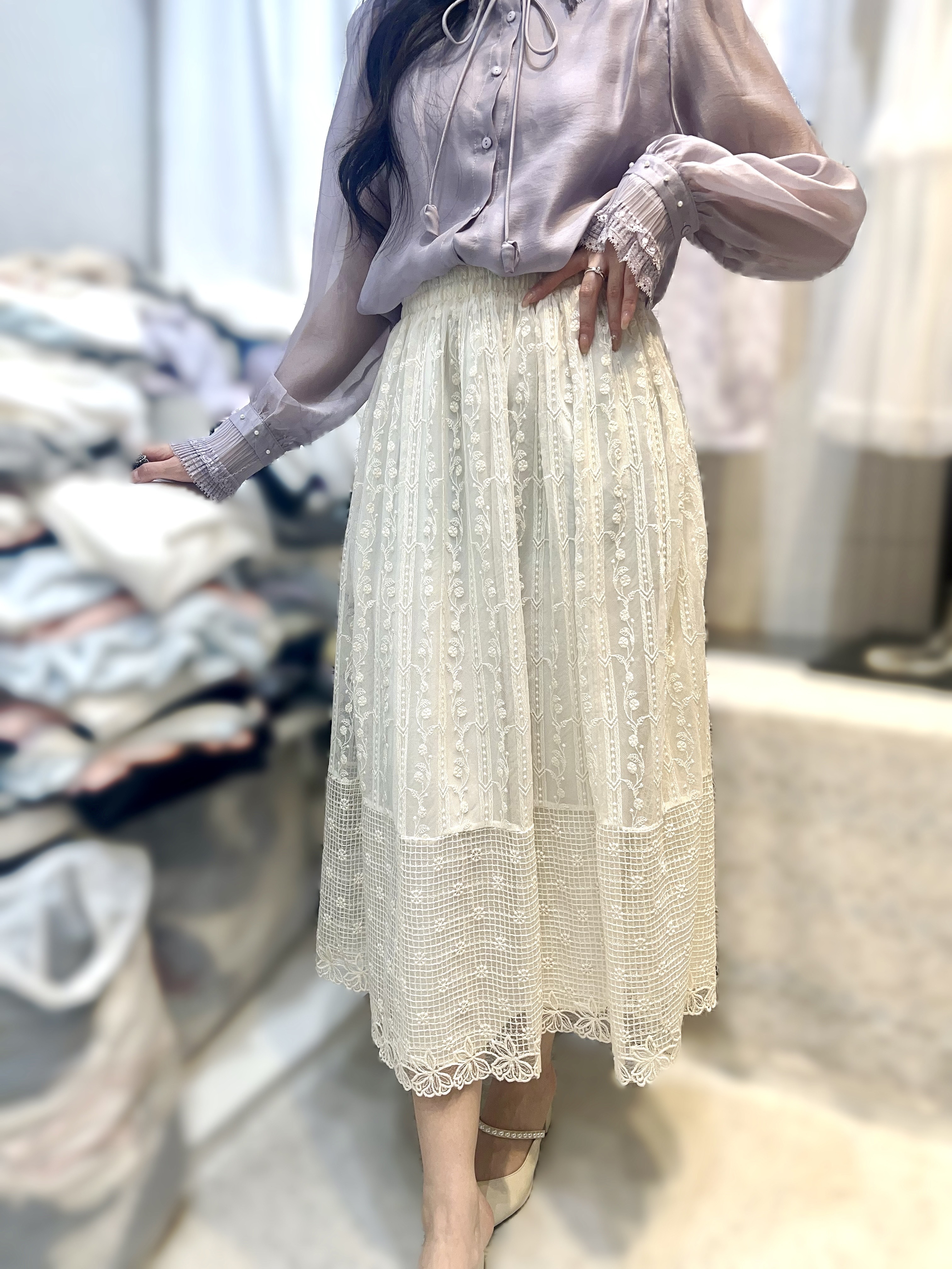 J13  長裙 腰 26-41 hip52 長33.5 $359[一口價]