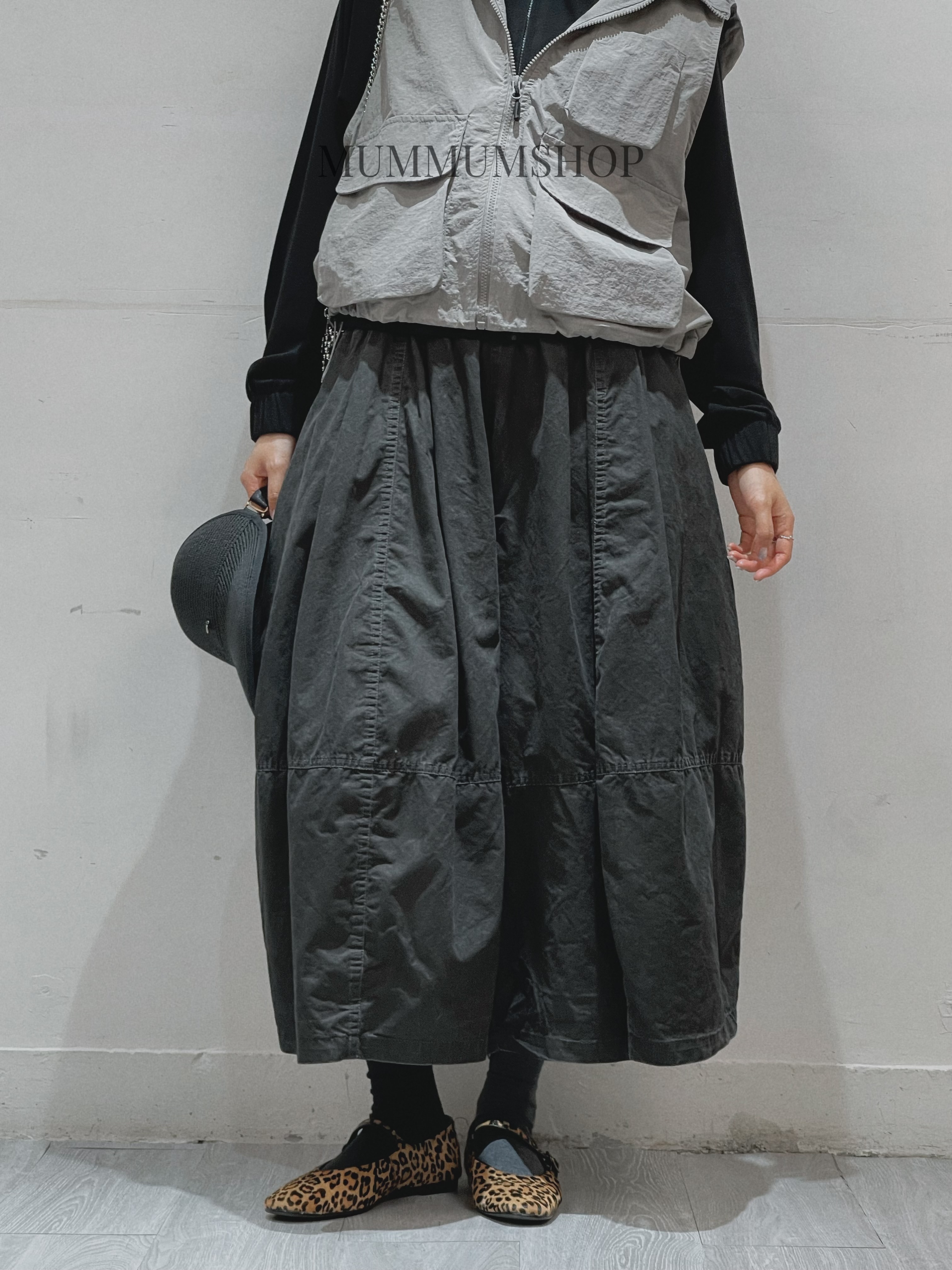 03687a/日系復古簡約半身裙 28-40/44/35