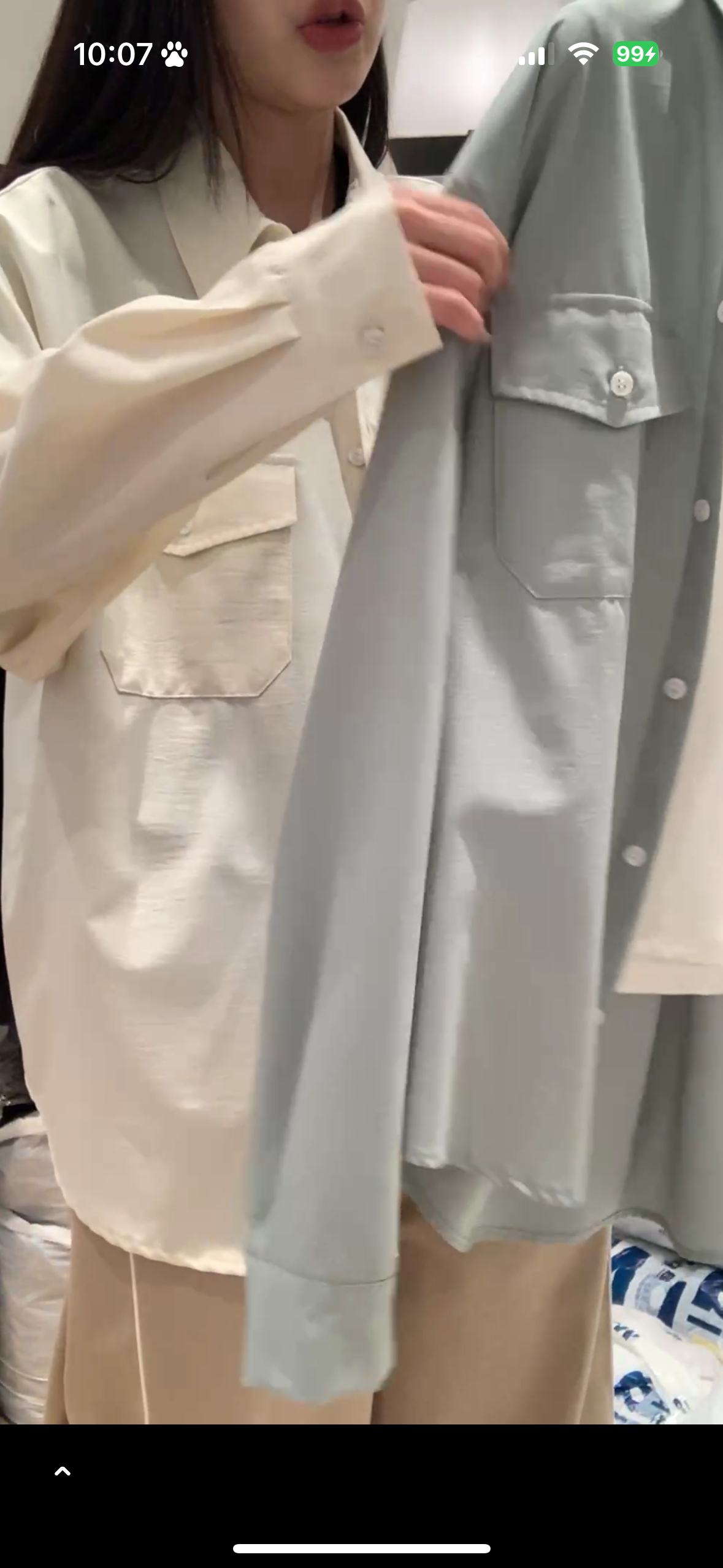 不易皺素面襯衫