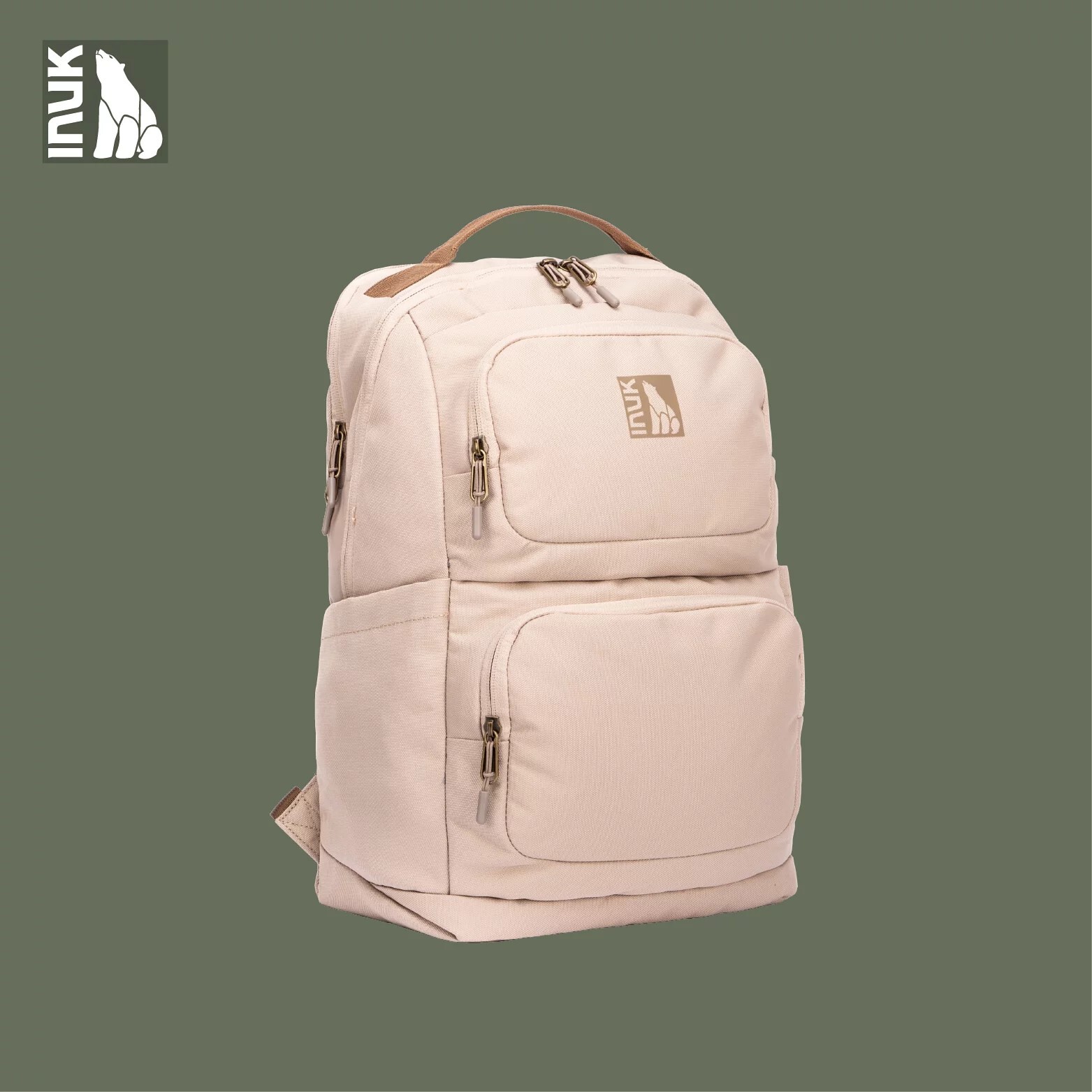 【INUK】環保調色盤 超強旅行電腦包 | Eco Primary Pilot3_RP 奶茶