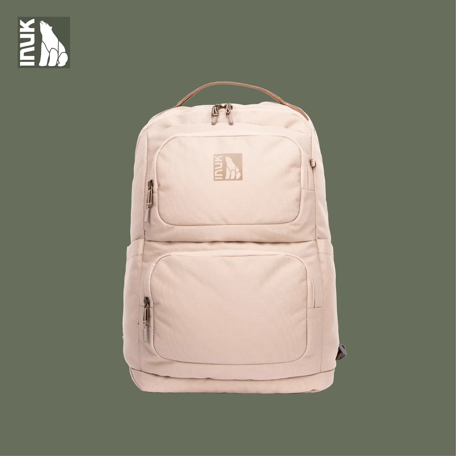 【INUK】環保調色盤 超強旅行電腦包 | Eco Primary Pilot3_RP 奶茶