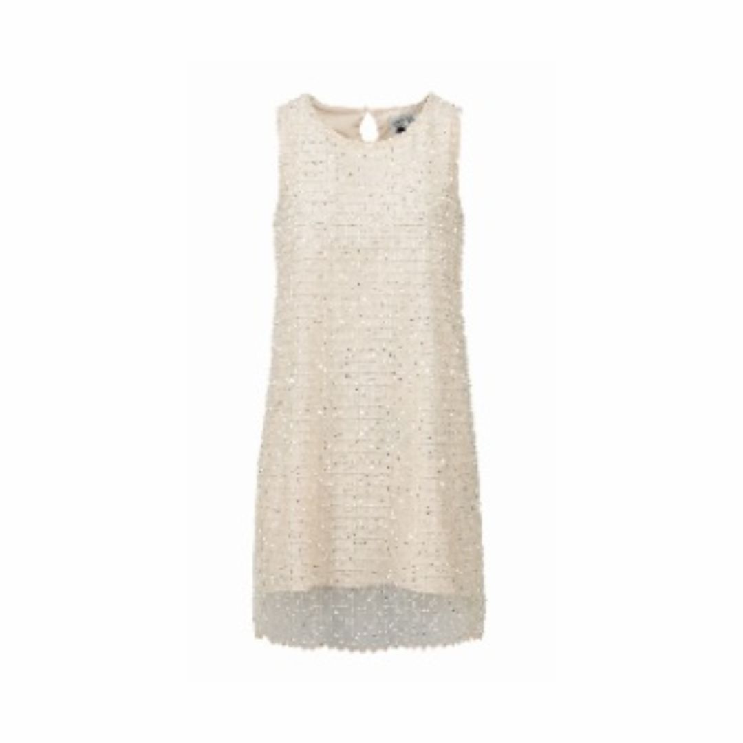 1EA0408-067 [EDWARD ACHOUR] Dress Beige #100413/1054 (EU)