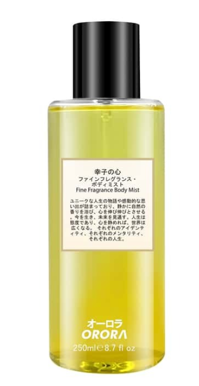 OR260318-R34-Orora Fine Fragrance Body Mist 幸子の心香水身體噴霧 250ml-(EXP-25/1/2027)